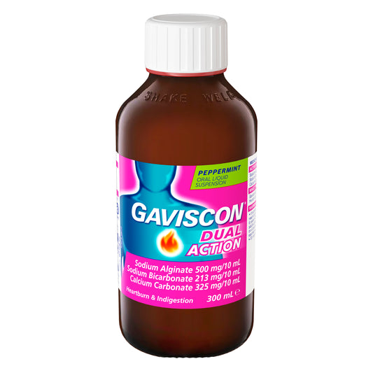 Gaviscon Liquid Dual Action Peppermint 300mL