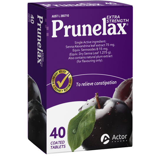 Prunelax Extra Strength Laxative Tablets 40