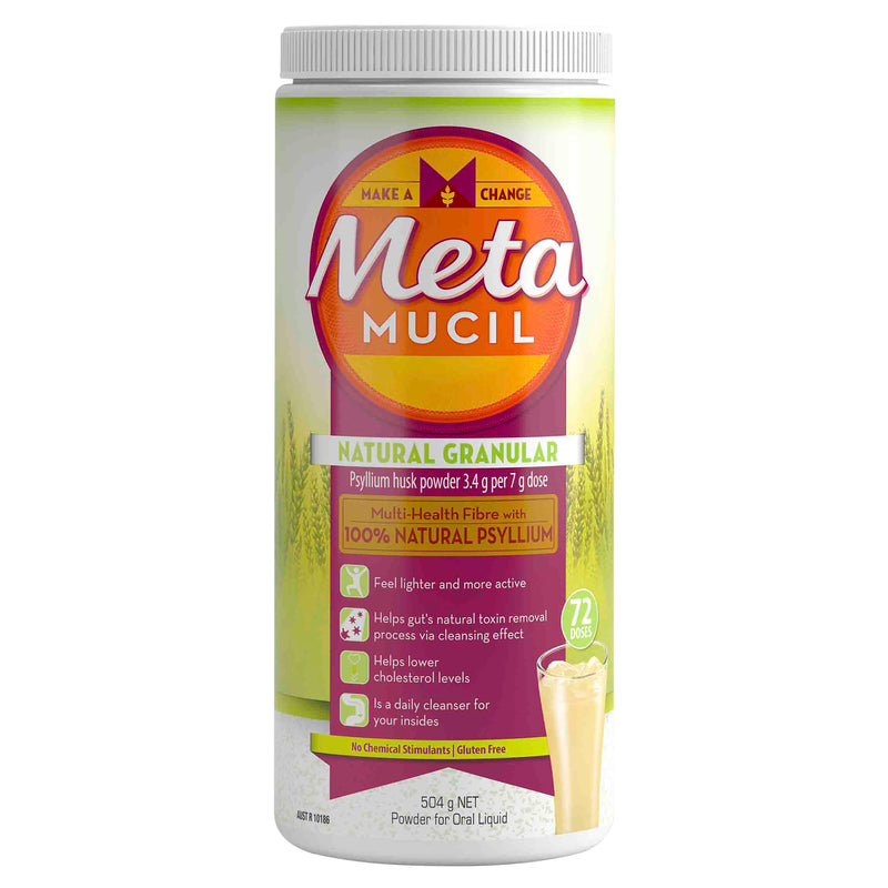 Metamucil Regular Original 72 Dose 504g
