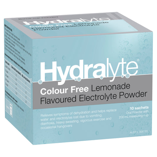 Hydralyte Lemonade Sachets 4.9g 10