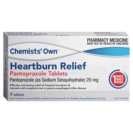 Chemist Own Heartburn Pantoprazole Tablets 20mg 7