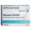 APOHEALTH Nausea Relief Tablets 5mg Blister 10