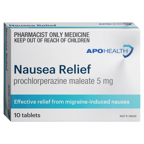 APOHEALTH Nausea Relief Tablets 5mg Blister 10