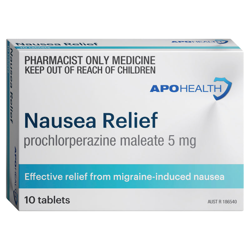 APOHEALTH Nausea Relief Tablets 5mg Blister 10
