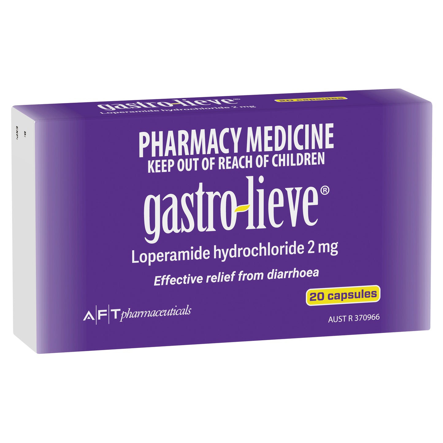 Gastro-Lieve 2mg Capsules 20