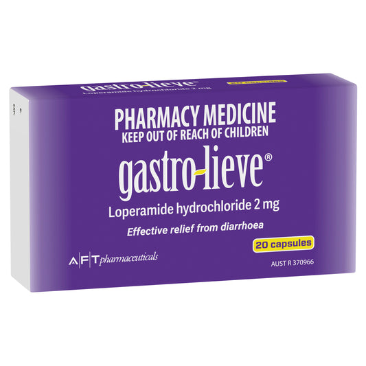 Gastro-Lieve 2mg Capsules 20