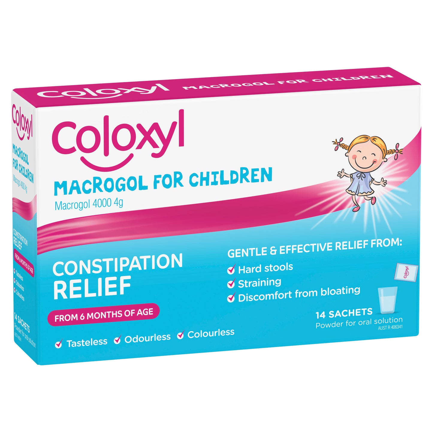 Coloxyl Macrogol Children Sachets 14
