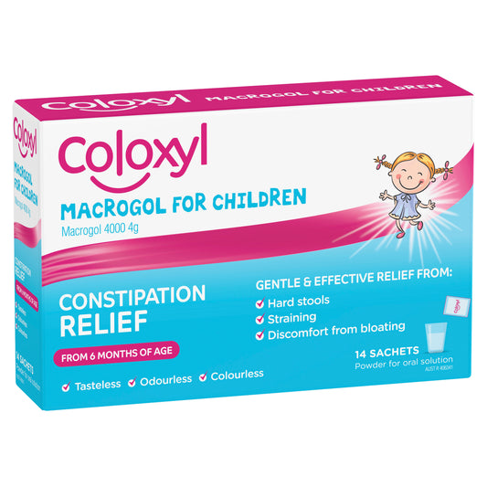 Coloxyl Macrogol Children Sachets 14