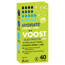 Voost Hydrate Lemon Lime Effervescent Tablets 20