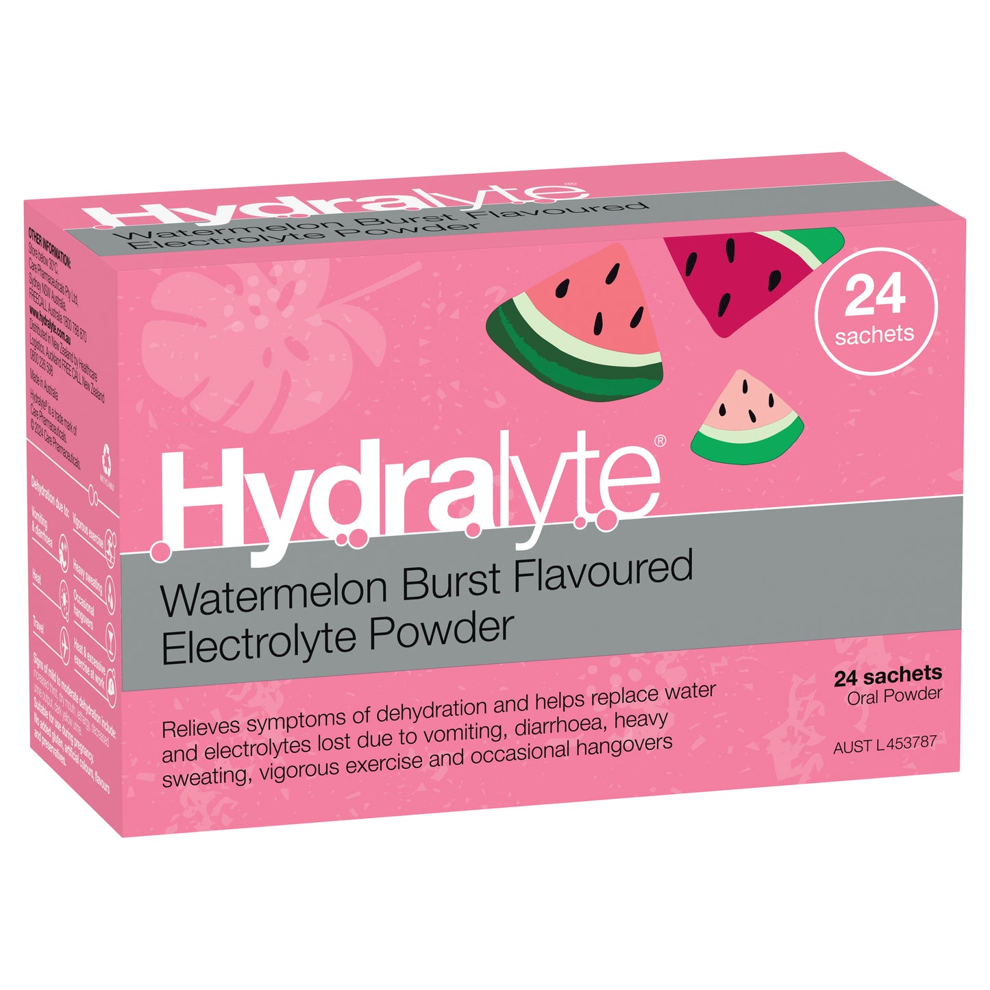 Hydralyte Watermelon Burst Sachets 24