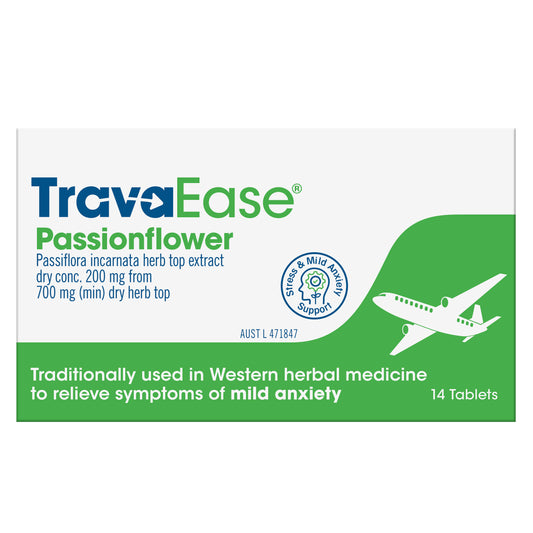 TravaEase Passionflower Tablets 14