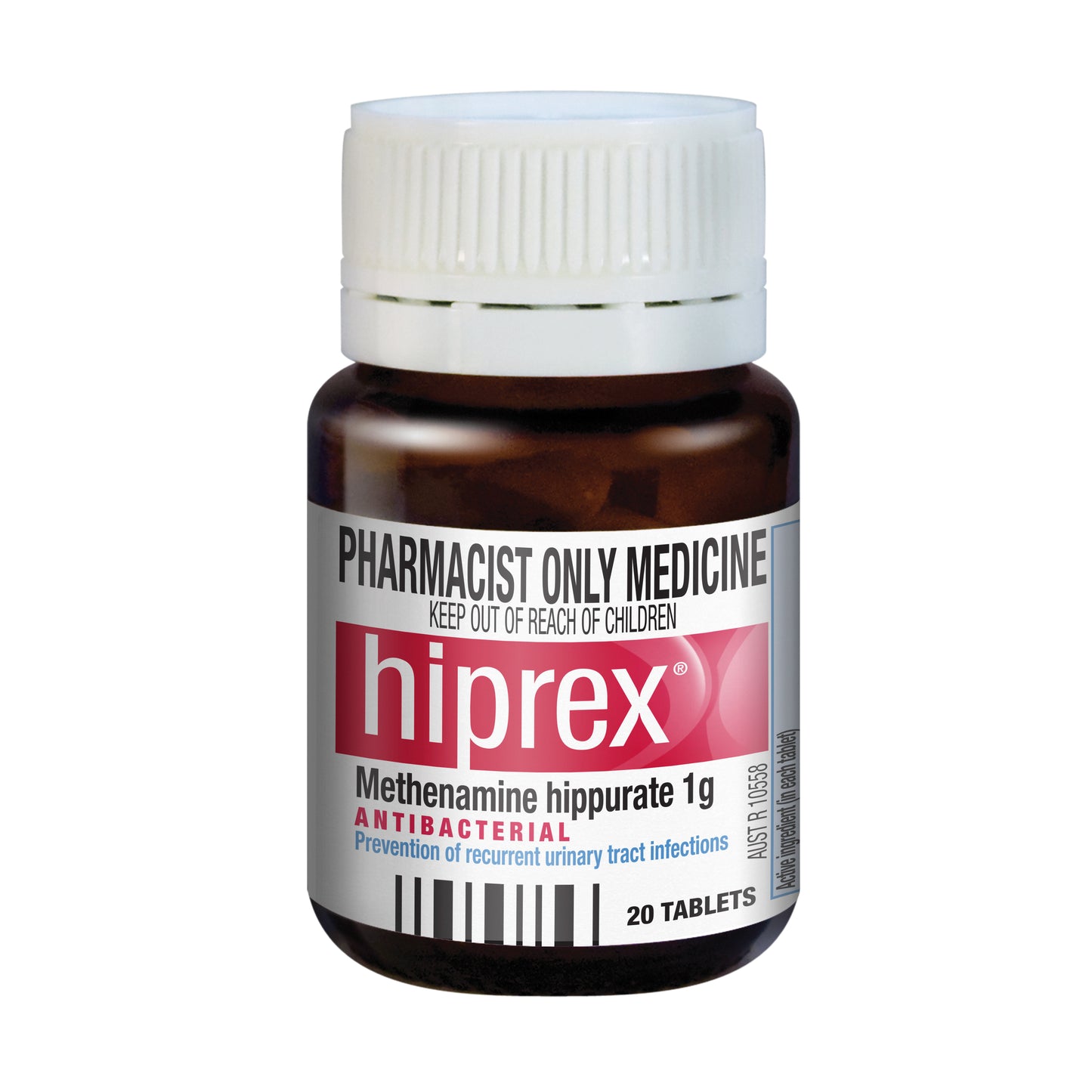 Hiprex Urinary Tract Antibacterial Tablets 20