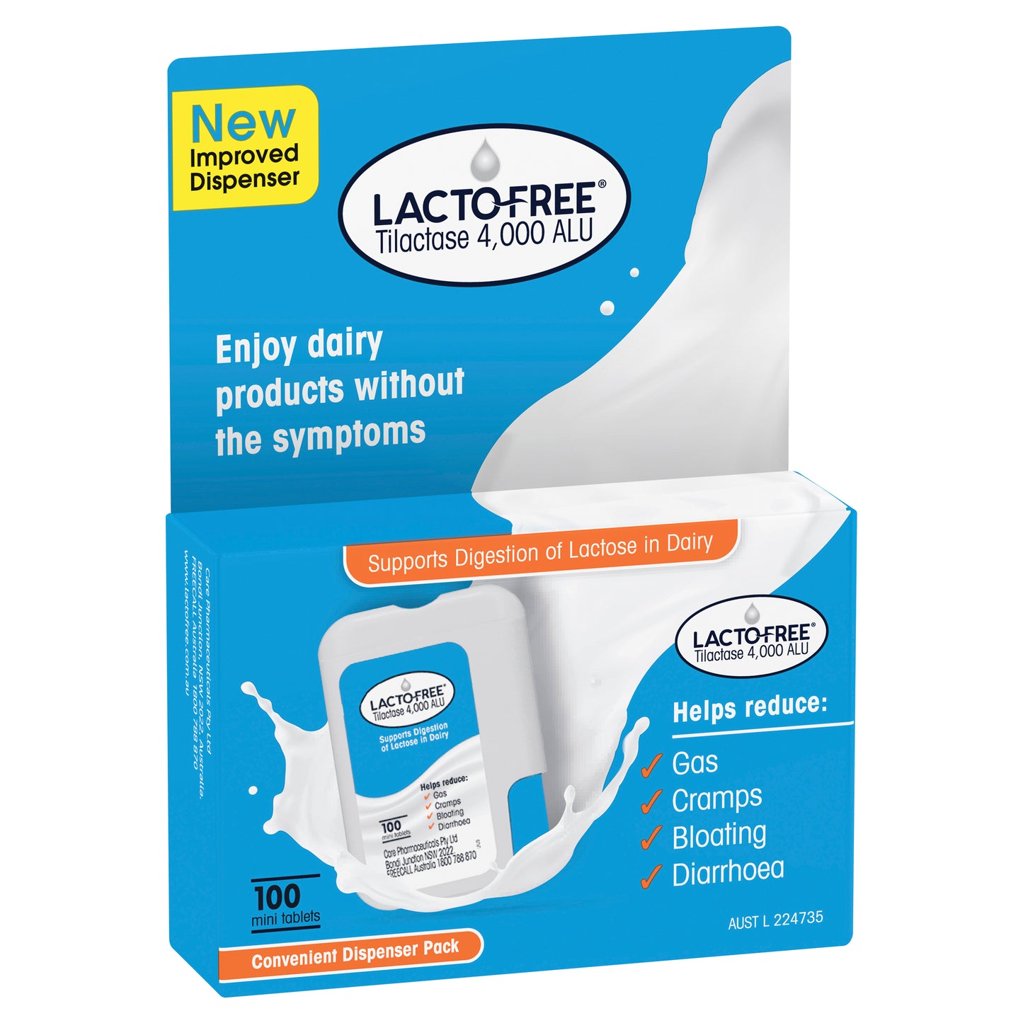 Lacto-Free Tablets 100