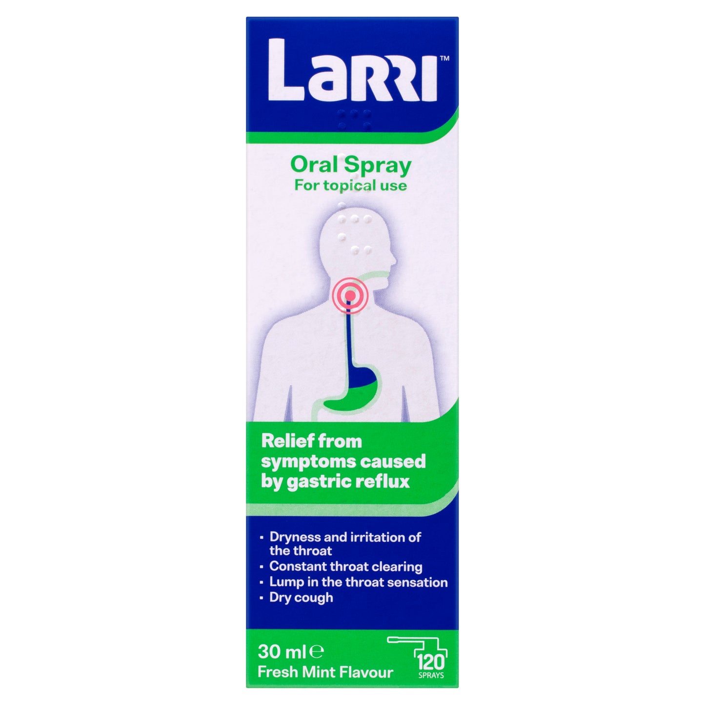 Larri Oral Reflux Spray 30mL
