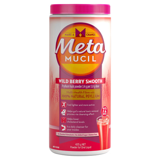 Metamucil Wild Berry 72 Dose 425g