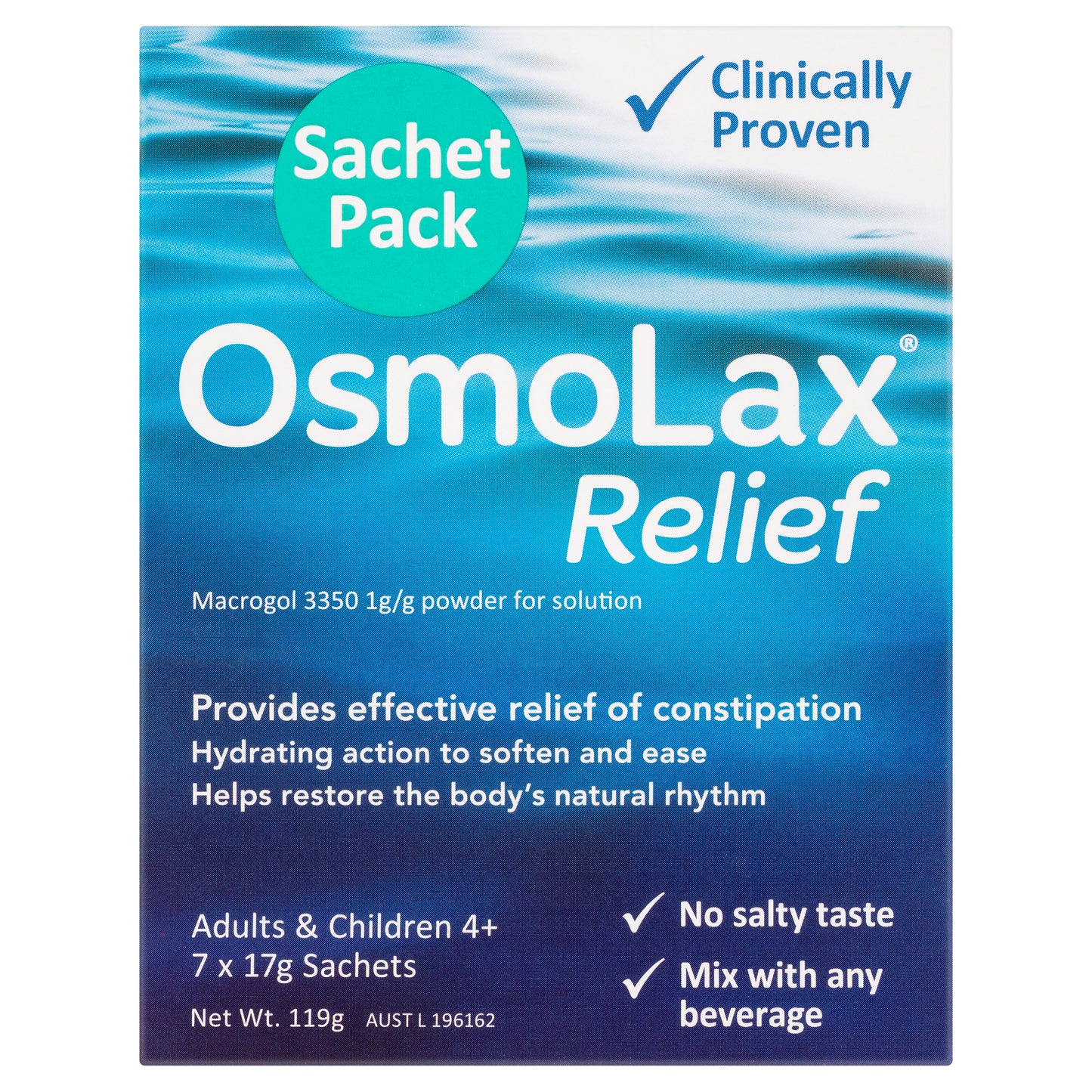 Osmolax Relief Sachets 7 x 17g