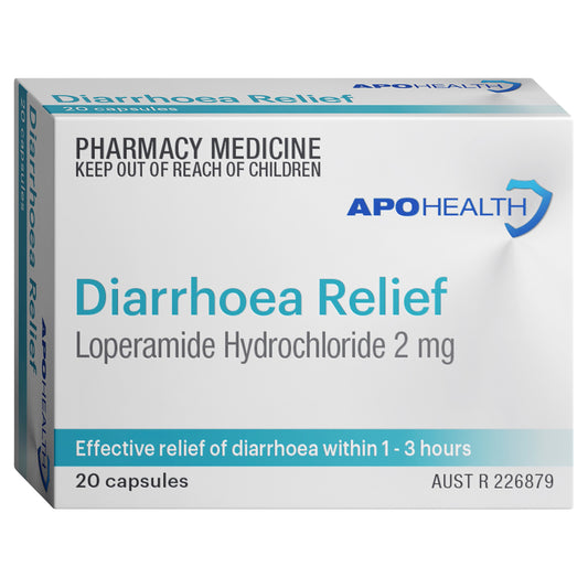 APH Diarrhoea Relief Capsules 2mg 20