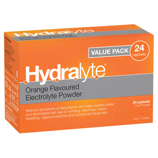 Hydralyte V-Pak Orange Sachets 24