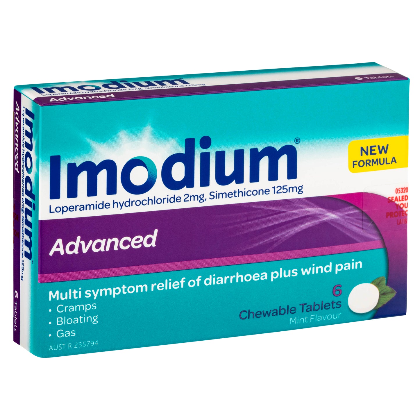 Imodium Advanced Anti-Diarrhoea 6