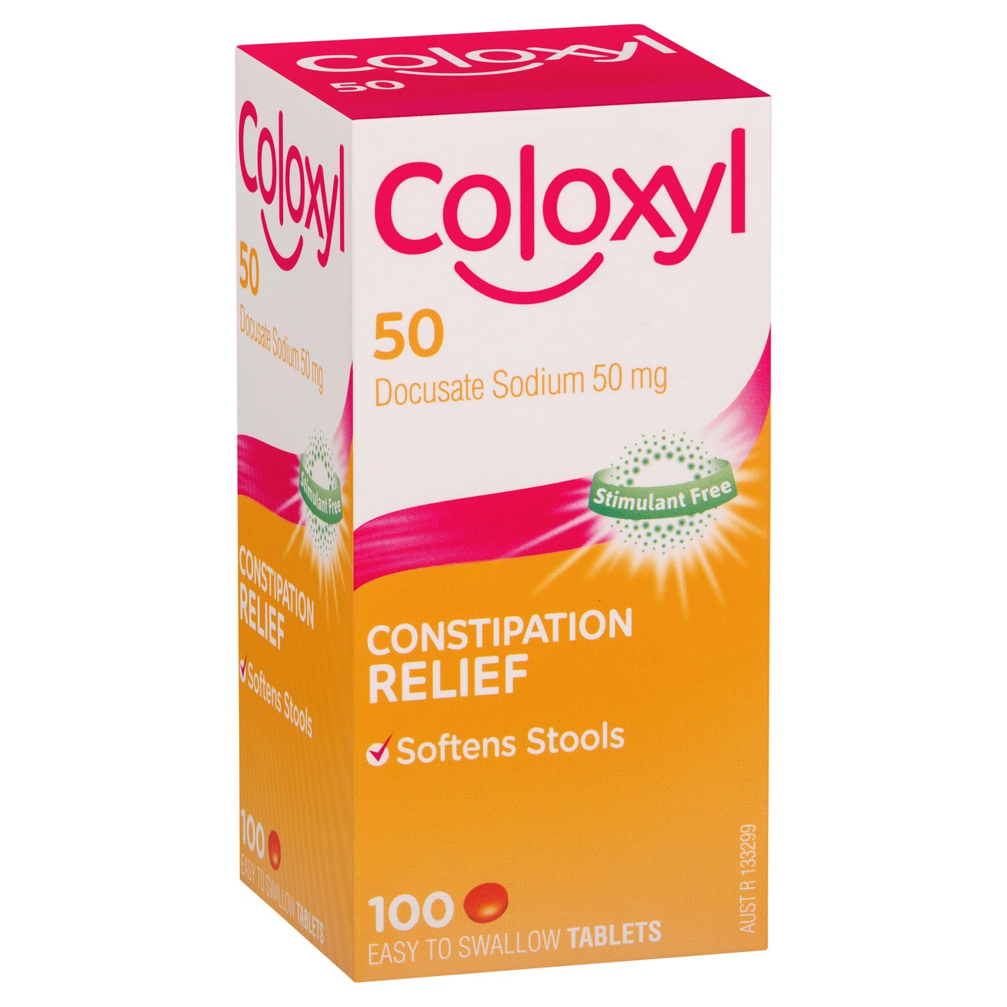 Coloxyl Tablets 50mg 100