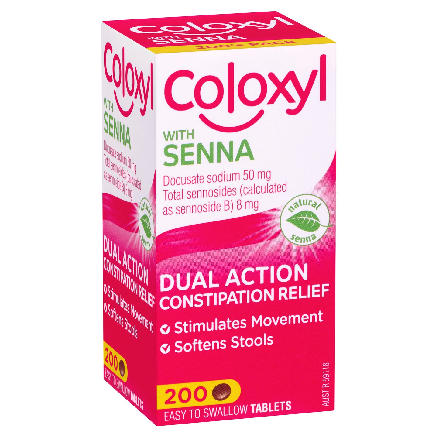 Coloxyl Senna Tablets 200