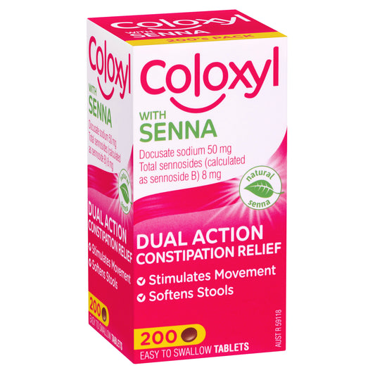 Coloxyl Senna Tablets 200
