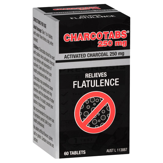 CharcoTabs 250mg Tablets 60