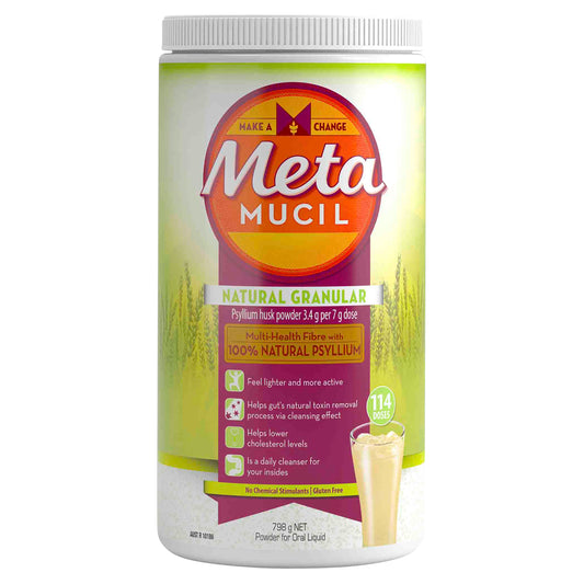 Metamucil Natural Granular 114 Dose 798g