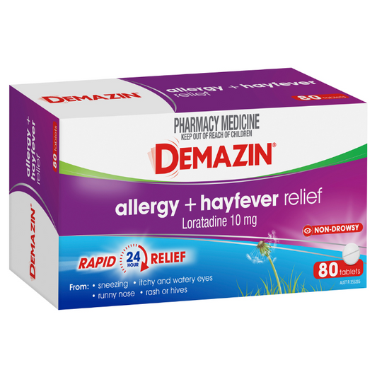 Demazin Allergy & Hayfever Tablets 80