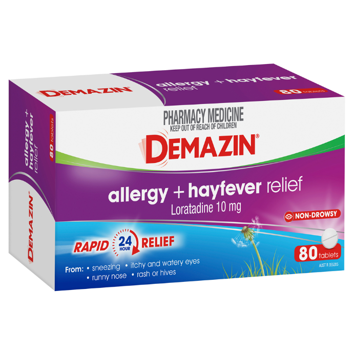 Demazin Allergy & Hayfever Tablets 80