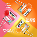 Difflam Kids 3 Years+ Soothing Throat Pops Orange Flavour 10 Pack