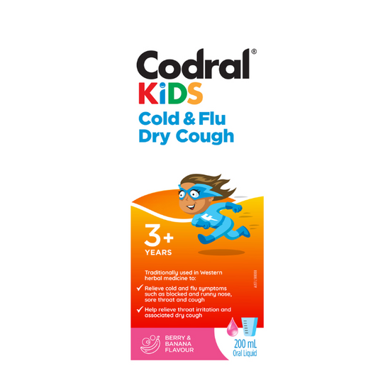 Codral Kids Cold & Flu Cough + Immunity Support 200mL