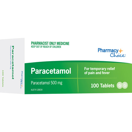 PharmacyChoice Paracetamol Tablets 100 NS