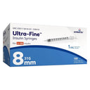 BD Ultra-Fine Insulin Syringe 1.0ml 31G 8mm Box of 100