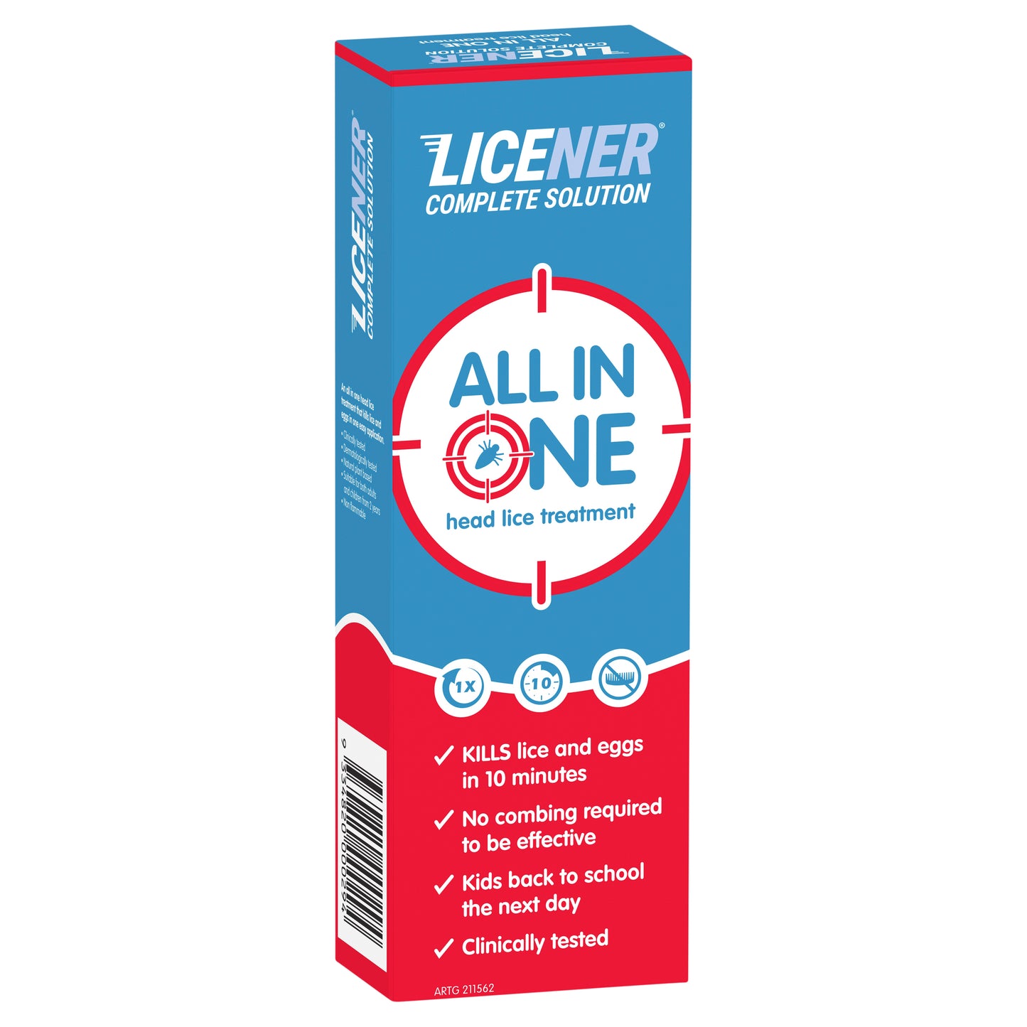 Licener Single Treatment Head Lice Treatment 100 mL