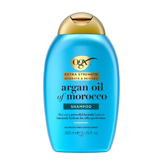 OGX Extra Strength Hydrate & Repair + Argan Oil of Morocco Shampoo 385mL