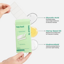 Hey Bud Hydrocolloid + Hemp XL Pimple Strips 10 Patches
