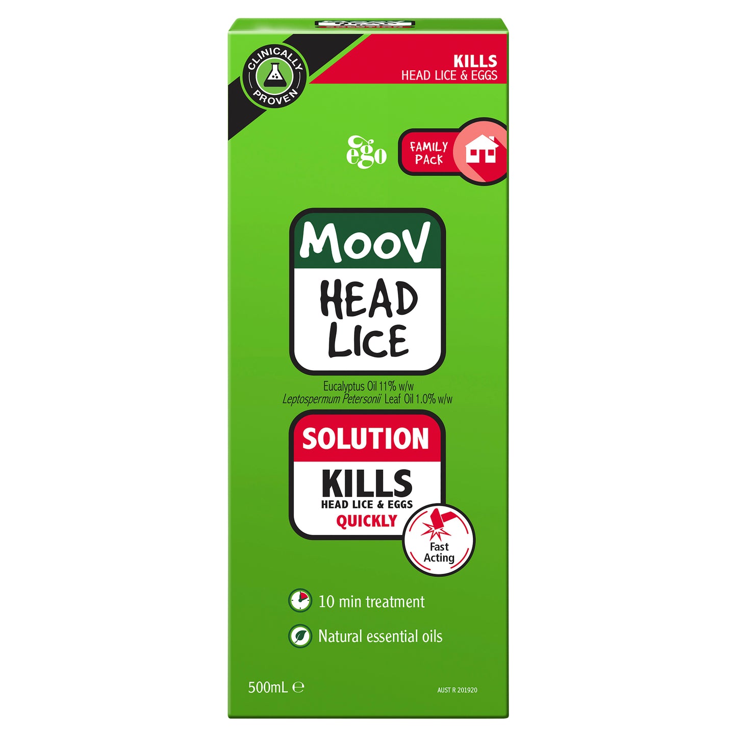 MOOV Head Lice Solution 500 mL
