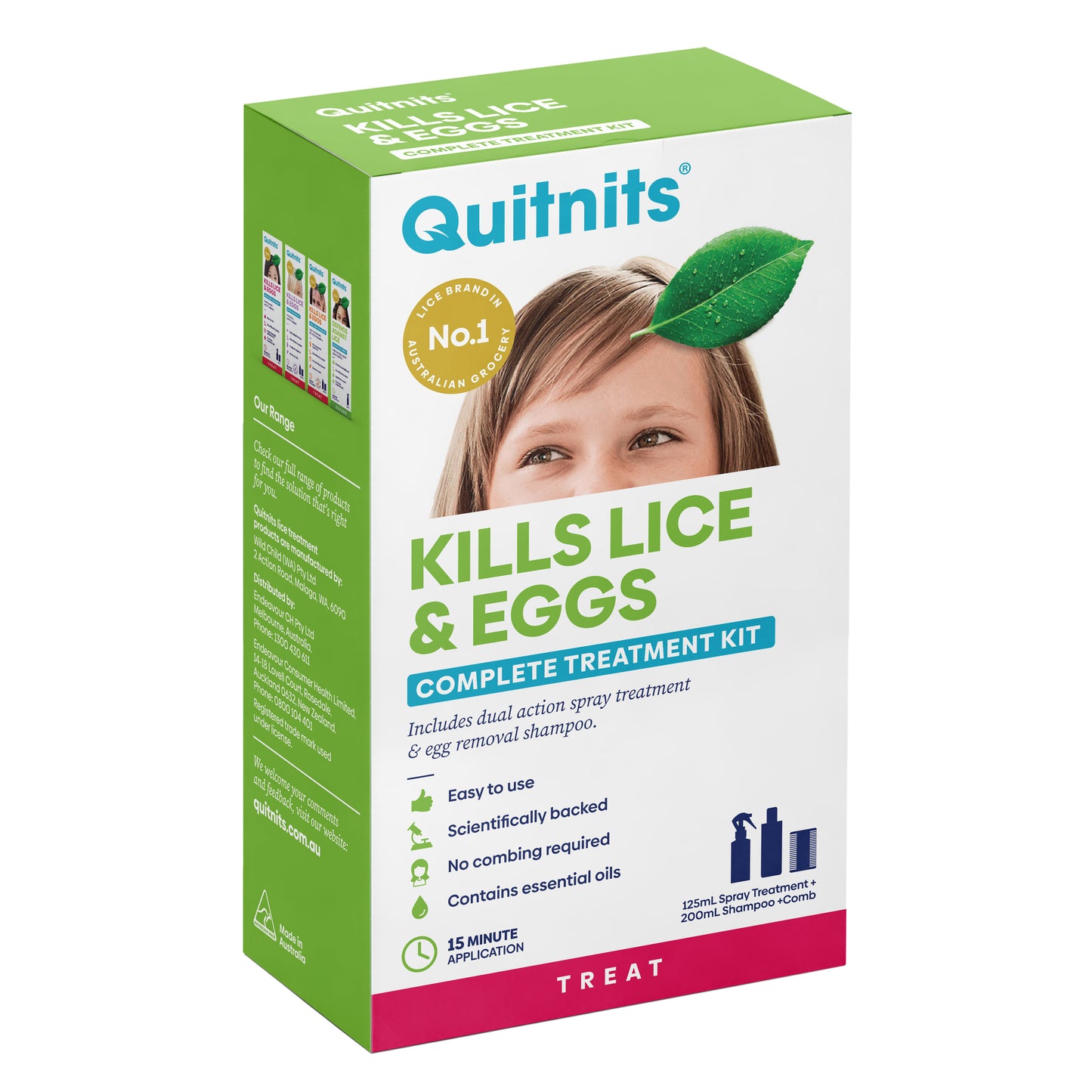 Quit Nits Complete Head Lice Kit