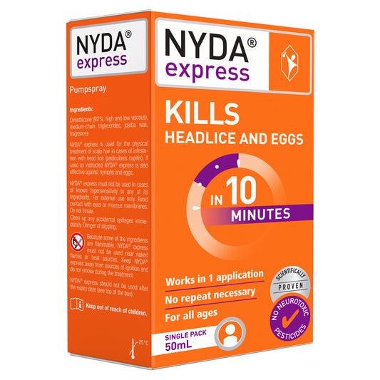 Brauer NYDA Express Head Lice Treatment 50 mL