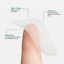 Hey Bud Hydrocolloid + Hemp XL Pimple Strips 10 Patches