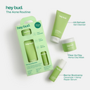 Hey Bud The Acne Routine: Trial Kit 3 Piece Set