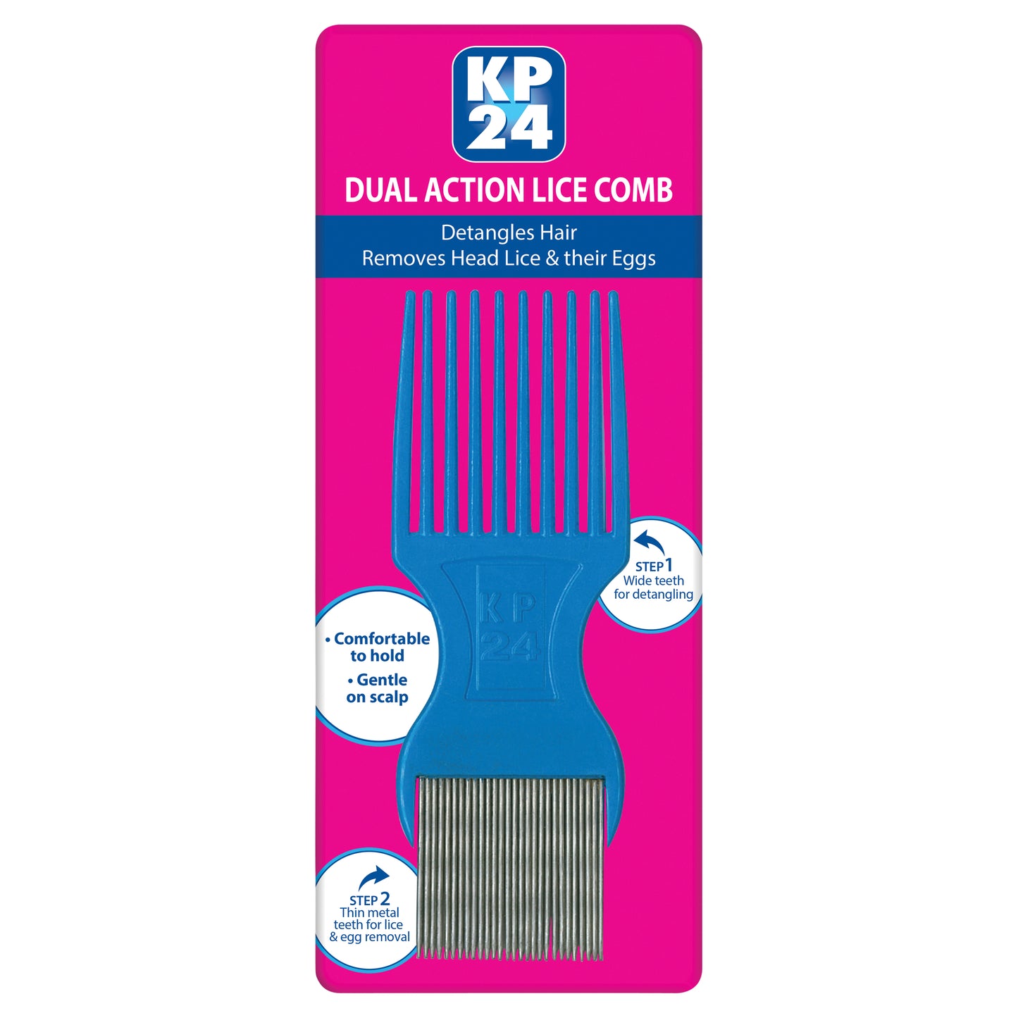 KP24 Head Lice Long-Tooth Comb