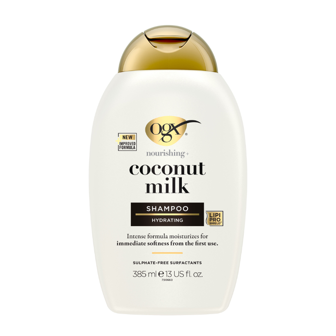 OGX Nourishing + Coconut Milk Shampoo 385mL