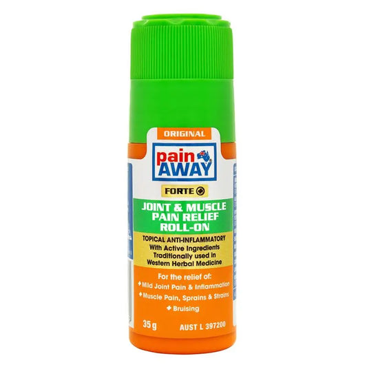 Pain Away Forte+ Heat Joint & Muscle Pain Relief Roll On 35g