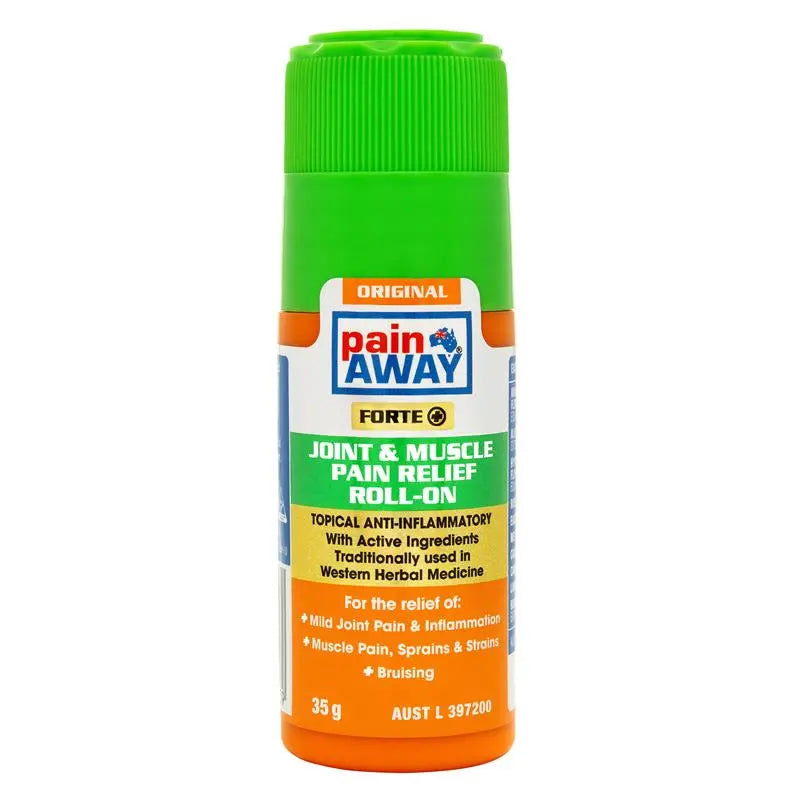 Pain Away Forte+ Heat Joint & Muscle Pain Relief Roll On 35g