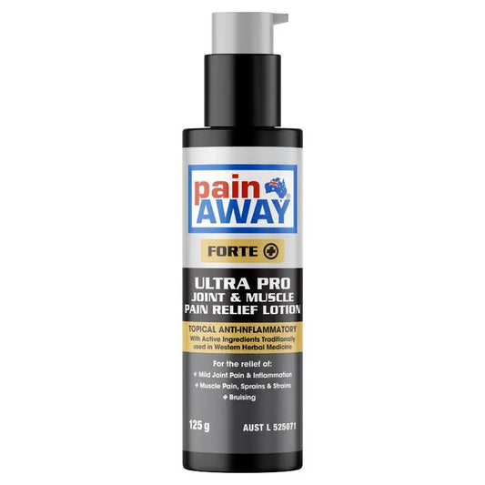 Pain Away Forte+ Ultra Pro Joint & Muscle Pain Relief Lotion 125g Pump
