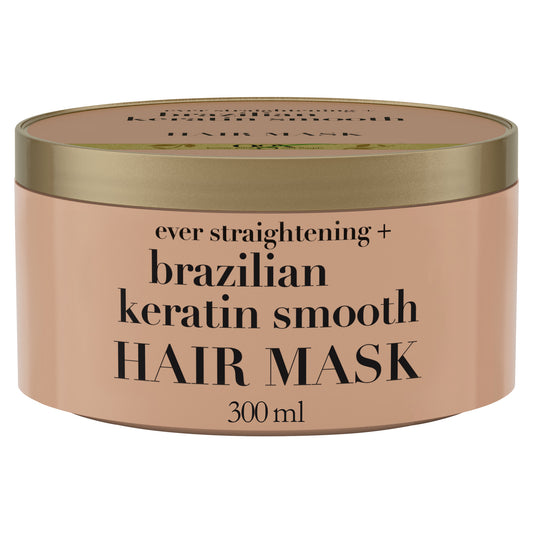 OGX Ever Straightening + Brazilian Keratin Smooth Hair Mask 300ml