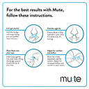 Mute Anti-Snoring Nasal Device Medium - 3 Pack