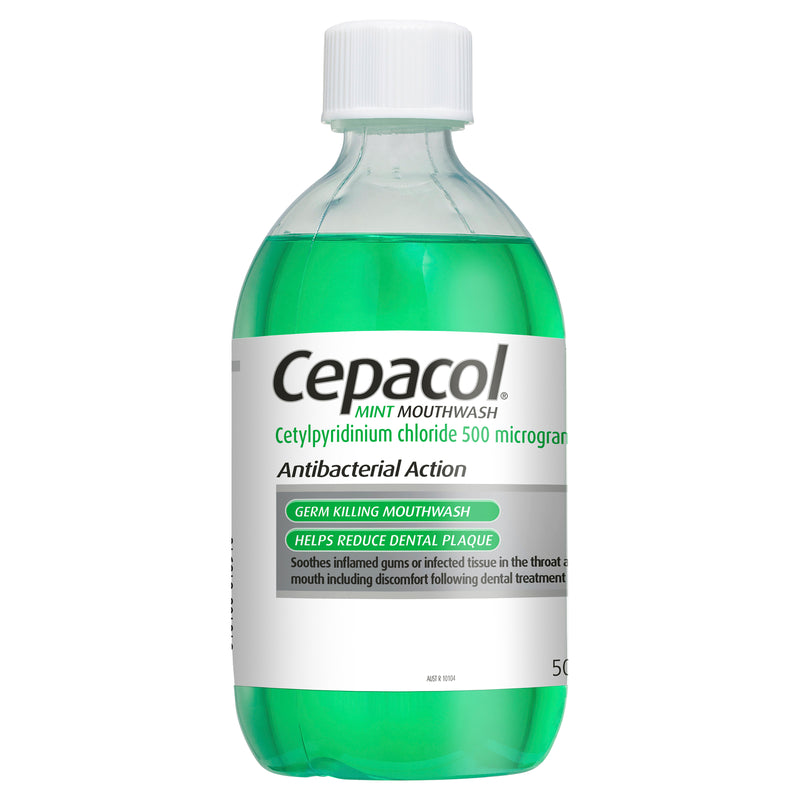 Cepacol Mint Mouthwash 500ml